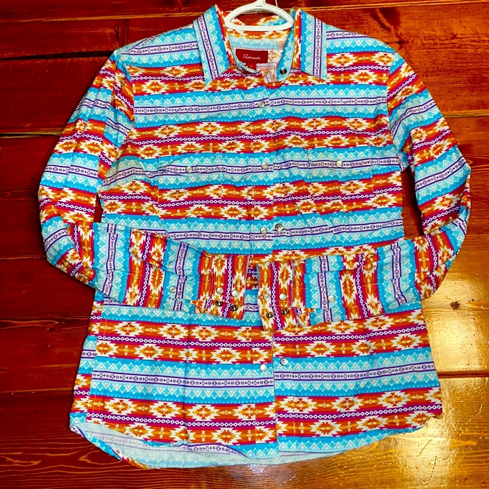 Panhandle women’s small western snap shirt